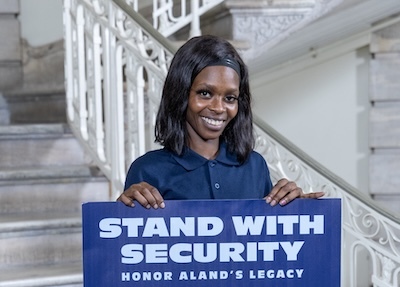 Raven Skinner, New York City Security Officer: Remembering Aland Etienne, Honoring His Legacy