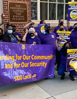 Rhode Island Security Officers Deserve Good Union Jobs!