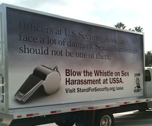 At Security Industry Conference, Stand for Security Confronts U.S. Security Associates Over Sexual Harassment and More