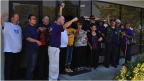 Bay Area Security Officers Send Message to 1%