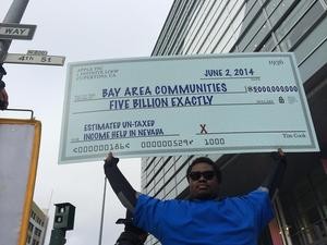 Paying its fair share in taxes: just one way that Bay Area activists would like to see Apple become a better neighbor.