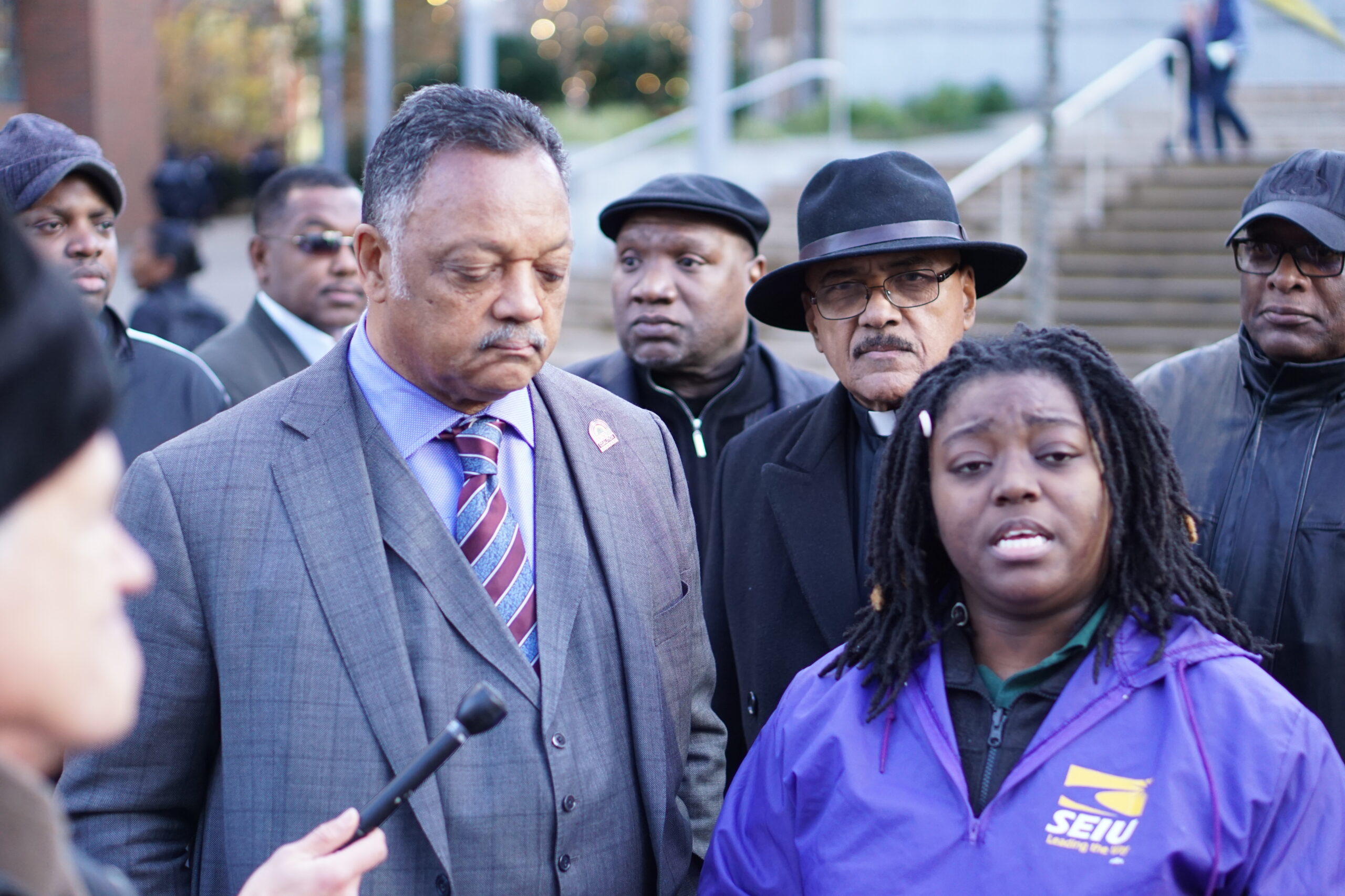 Jesse Jackson Says Amazon Lacks Opportunity for Security Officers and Workers of Color