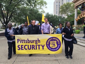 “Back to scraping by” for security officers at Pitt