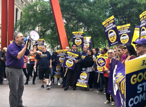 Héctor Figueroa is one of our nation's most prominent Latino labor leaders and a 'champion for working people, minorities, the poor, the voiceless,' said union 32BJ.