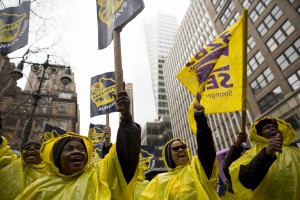 Security officers rally for safer East Coast cities