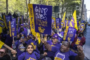Security officers protect office towers, hospitals, retail stores, and public buildings every single day. They act as first responders in emergencies, maintain workplace safety, and provide stability for their communities. Yet corporations and contractors treat them as disposable.