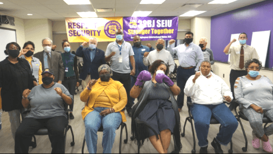 Over 2,500 security officers in ten counties throughout the state, reached a tentative agreement for a new four-year union contract!