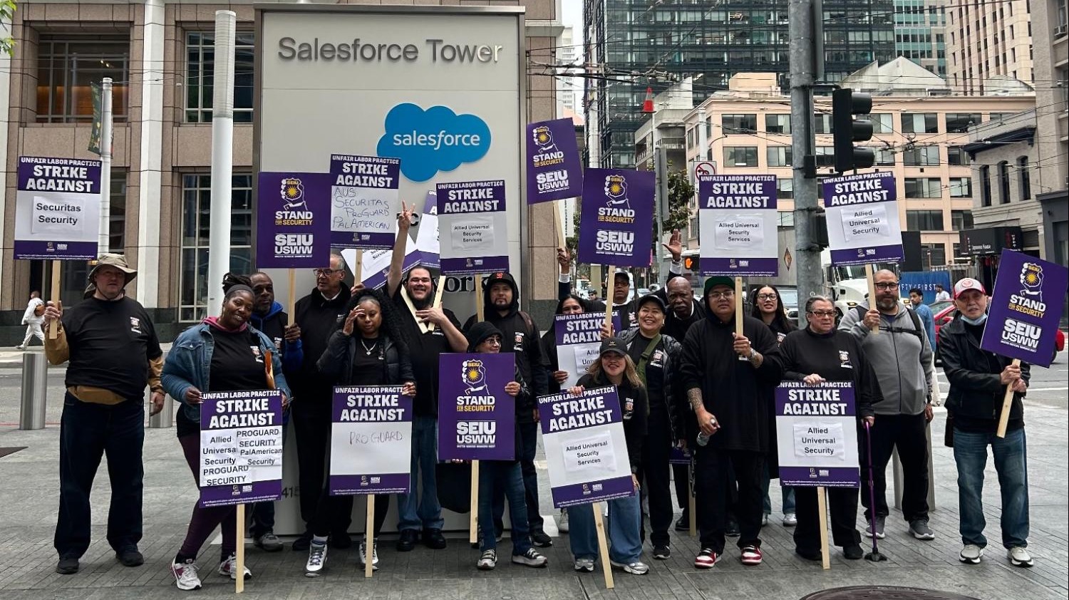 Security Officers in the Bay Area Launch 24-Hour ULP Strike Against Allied, Securitas, Other Security Companies